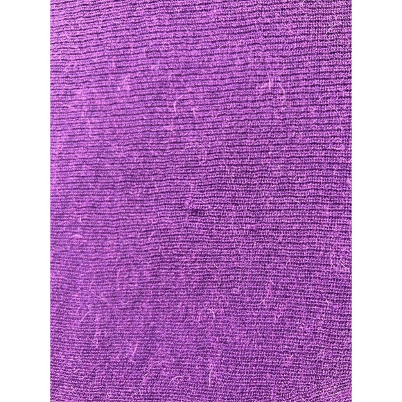 Eileen Fisher XS Purple Tencel Wool Alpaca Knit Top Sweater - Picture 7 of 7